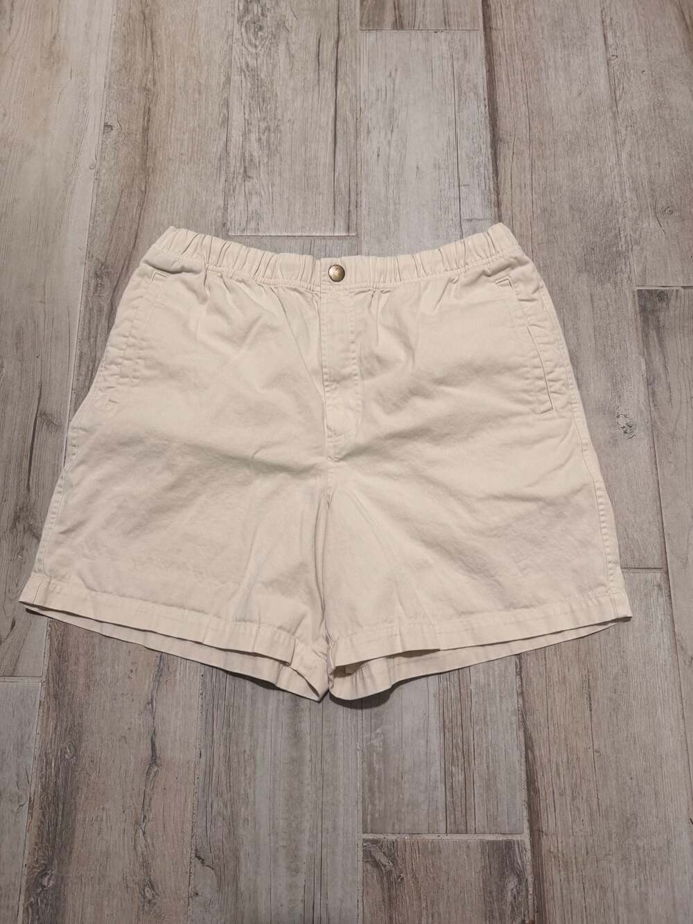 Shaver Lake Outdoor Gear Men's Cotton Elastic Waist Casual Shorts
